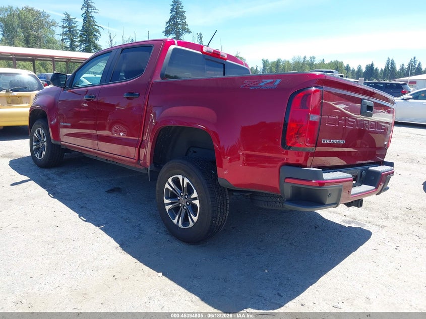 2021 CHEVROLET COLORADO auction photo 3