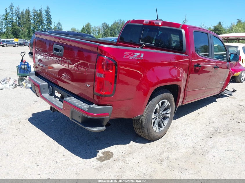 2021 CHEVROLET COLORADO auction photo 4