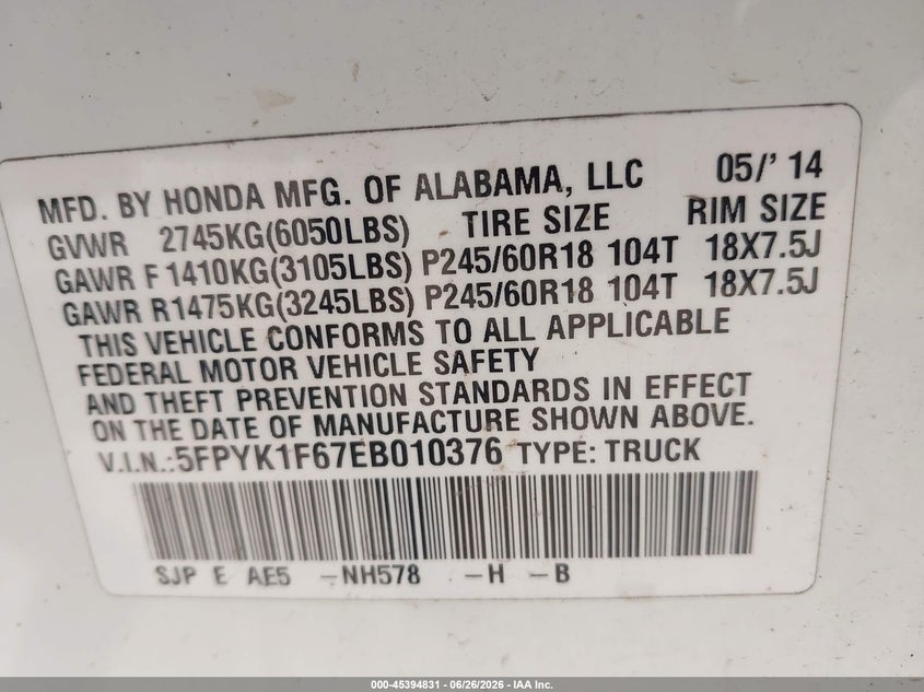 AtlanticExpress - Honda Ridgeline