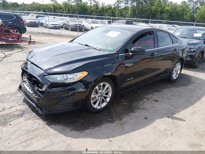 2019 Ford Fusion Hybrid Se 3FA6P0LU3KR119111 photo 1