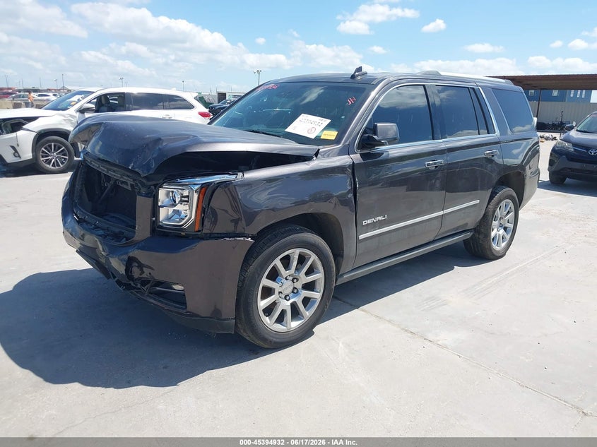 Vin: 1gks1ckj8gr196213, lot: 45892935, gmc yukon denali 20162