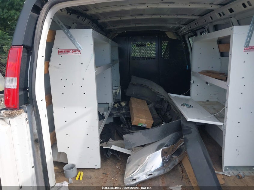 2021 GMC Savana Cargo Rwd 2500 Regular Wheelbase Work Van VIN: 1GTW7AFP1M1236298 Lot: 45394955