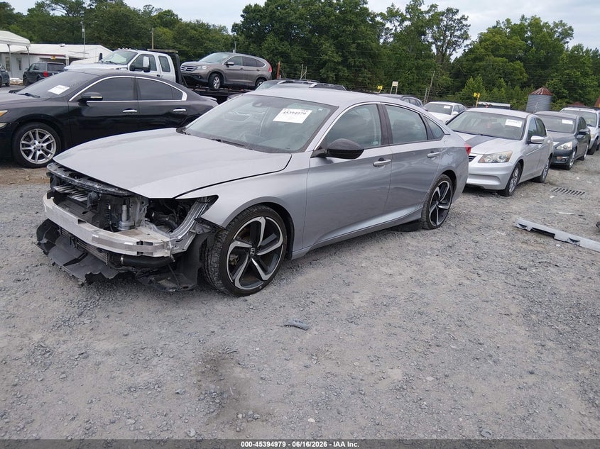 2021 HONDA ACCORD auction photo 2