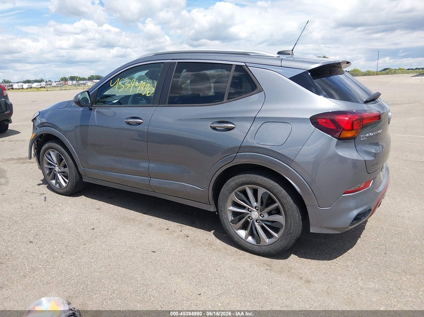 Vin: kl4mmesl5mb060919, lot: 45892993, buick encore gx awd select 20213