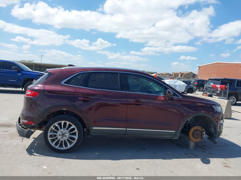 2016 Lincoln Mkc Reserve VIN: 5LMCJ3C94GUJ20241 Lot: 45395006