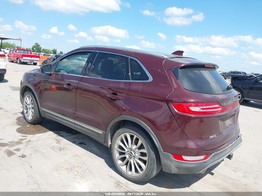 2016 LINCOLN MKC auction photo 3