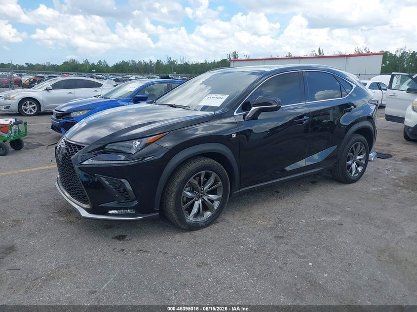 Vin: jtjsarbz3m2188543, lot: 45893019, lexus nx 300 f sport 20212