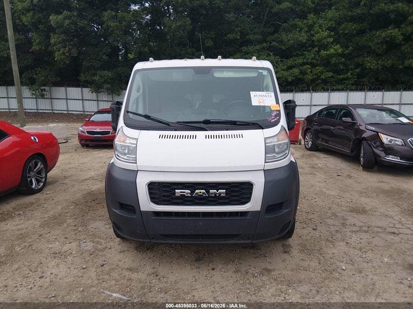 2021 Ram Promaster 2500 Low Roof 136 Wb VIN: 3C6LRVVG3ME547242 Lot: 45395033