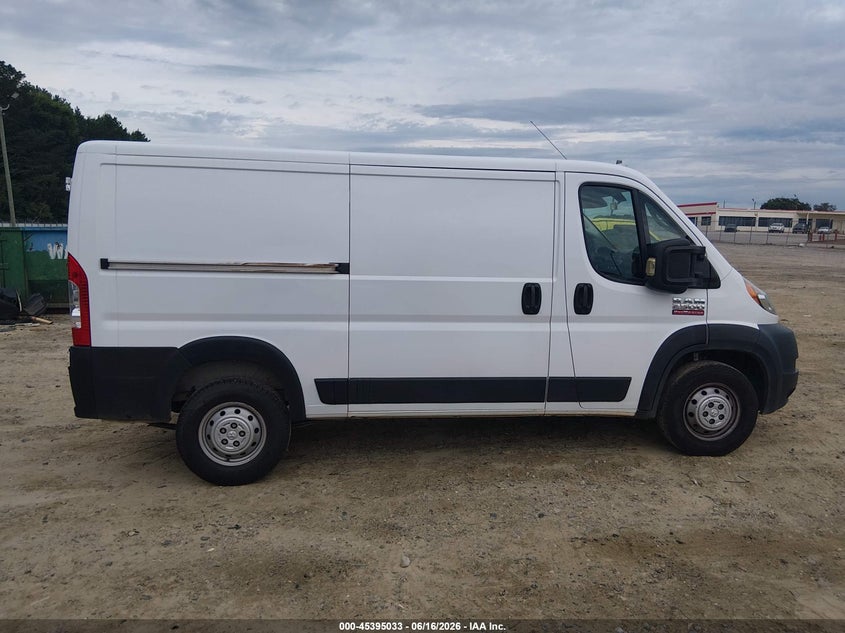 2021 Ram Promaster 2500 Low Roof 136 Wb VIN: 3C6LRVVG3ME547242 Lot: 45395033