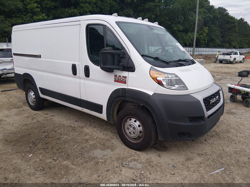 Vin: 3c6lrvvg3me547242, lot: 45893036, ram promaster 2500 low roof 136 wb 2021 img_1