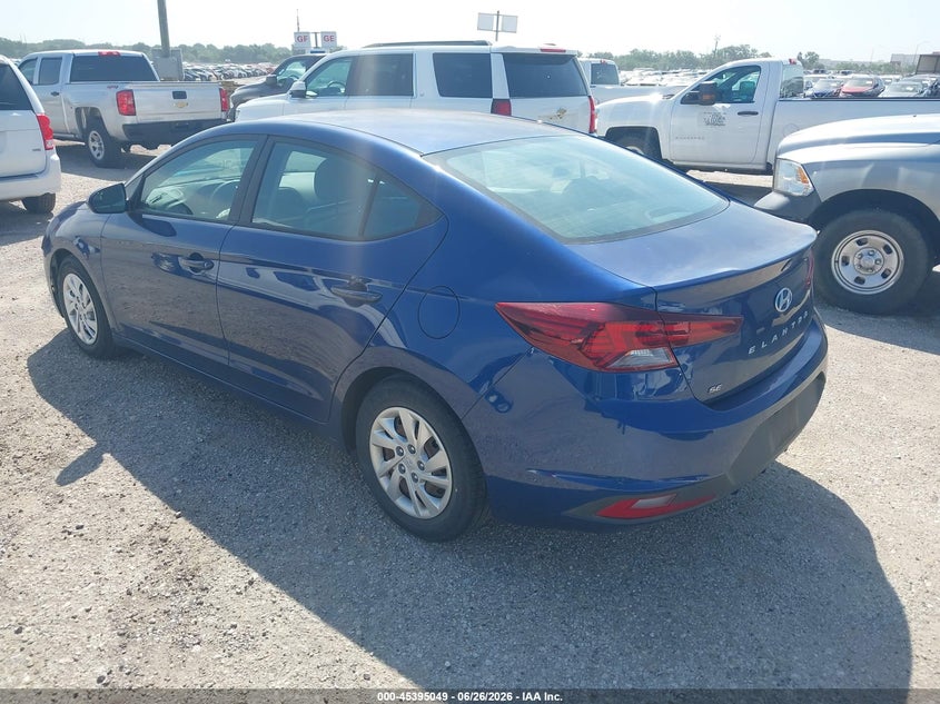 2020 HYUNDAI ELANTRA auction photo 3