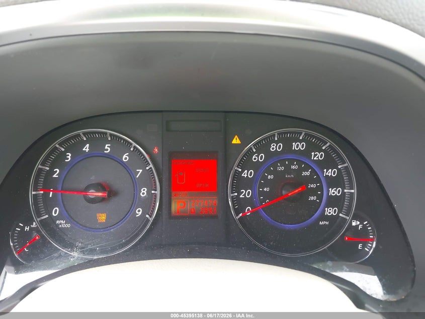 2010 Infiniti Fx35 VIN: JN8AS1MU8AM802571 Lot: 45395138