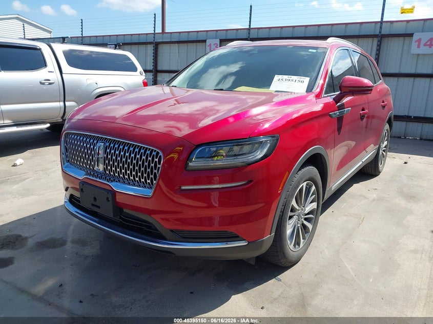 Vin: 2lmpj6j94mbl09356, lot: 45893154, lincoln nautilus standard 20212