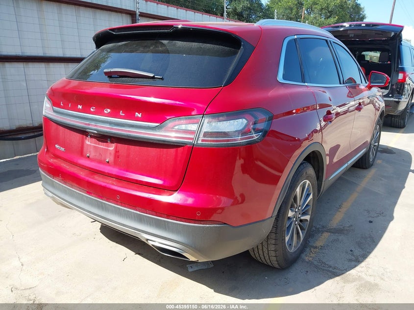 Vin: 2lmpj6j94mbl09356, lot: 45893154, lincoln nautilus standard 20214