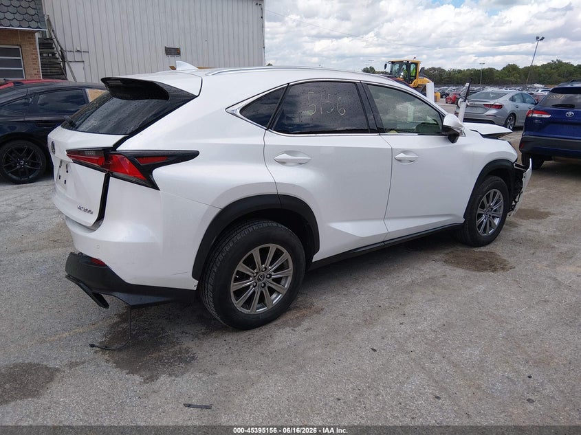Vin: jtjdardz2l5006673, lot: 45893159, lexus nx 300 20204