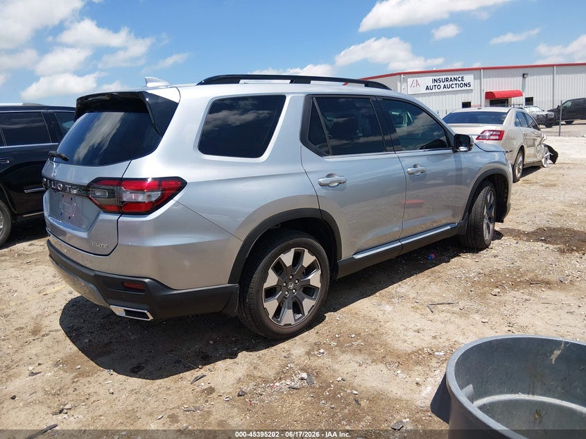 Vin: 5fnyg1h85tb027571, lot: 45893205, honda pilot elite 20264