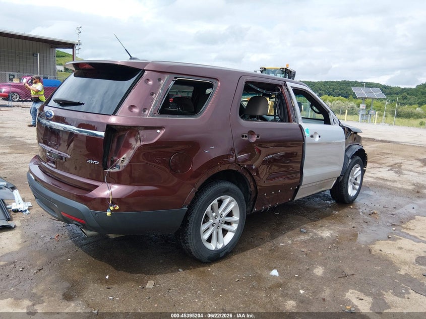 Vin: 1fmhk8d87cga07577, lot: 45893207, ford explorer xlt 20124