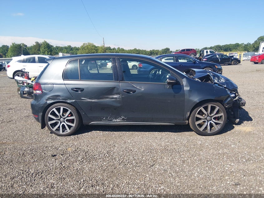 2012 Volkswagen Gti 4-Door Autobahn VIN: WVWHD7AJ6CW210563 Lot: 45395222