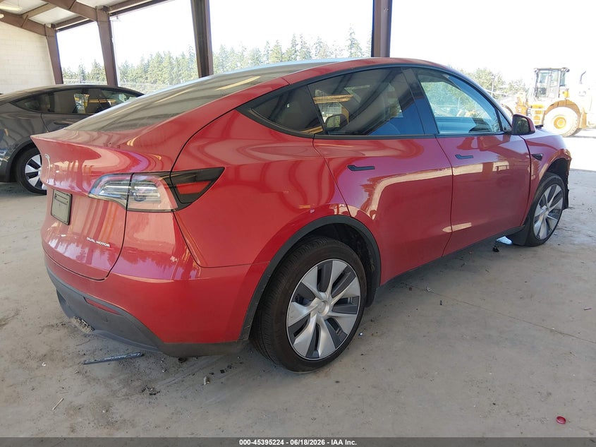Vin: 7saygdee6pf938285, lot: 45893227, tesla model y awd/long range dual motor all-wheel drive 20234