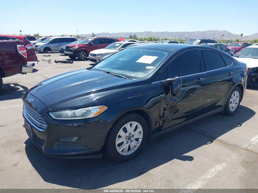 2013 Ford Fusion S 3FA6P0G72DR328430 photo 1