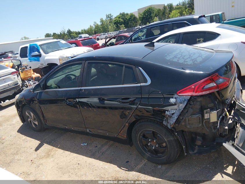 2017 Hyundai Ioniq Hybrid Sel VIN: KMHC75LC8HU054593 Lot: 45395234