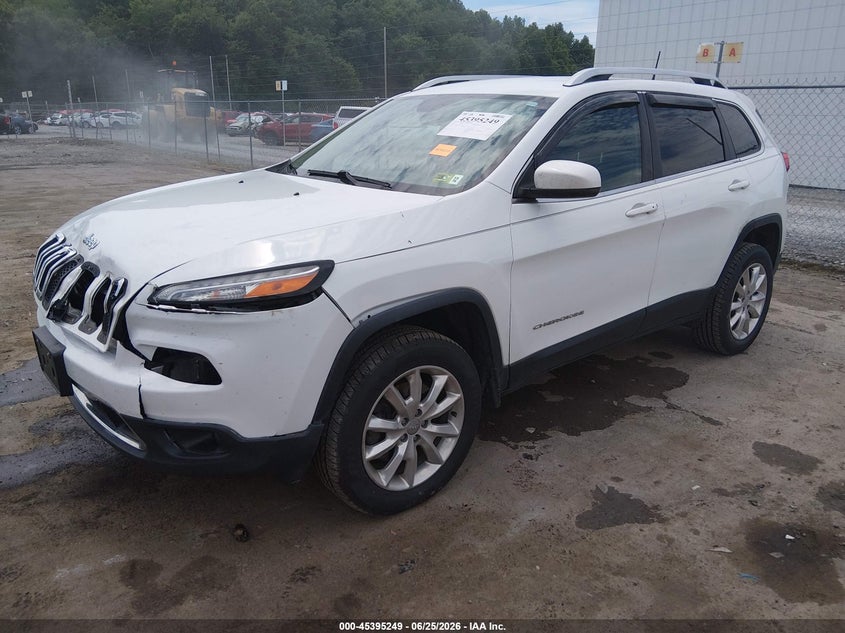 2017 JEEP CHEROKEE SPORT UTILITY VEHICLE 3.2L V-6 DOHC, 271HP