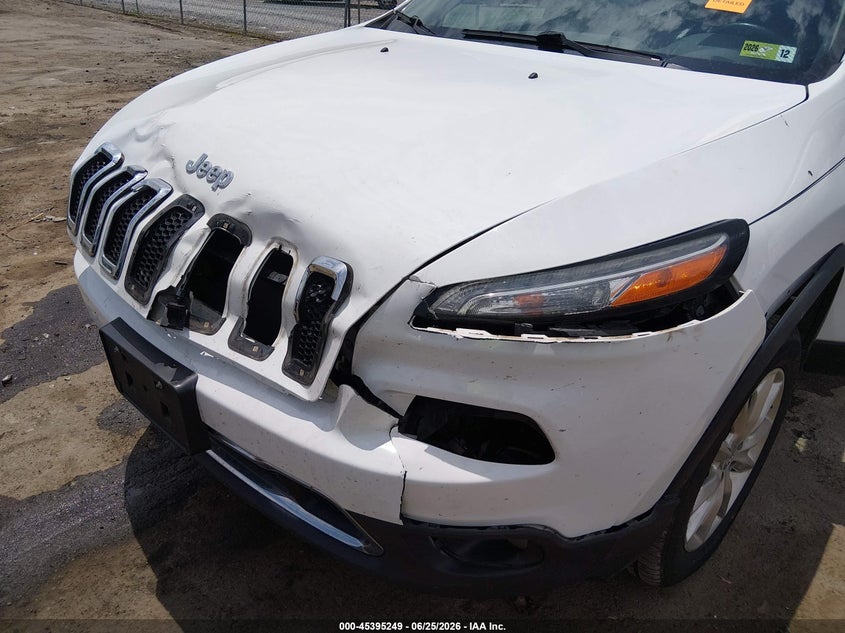 2017 JEEP CHEROKEE SPORT UTILITY VEHICLE 3.2L V-6 DOHC, 271HP