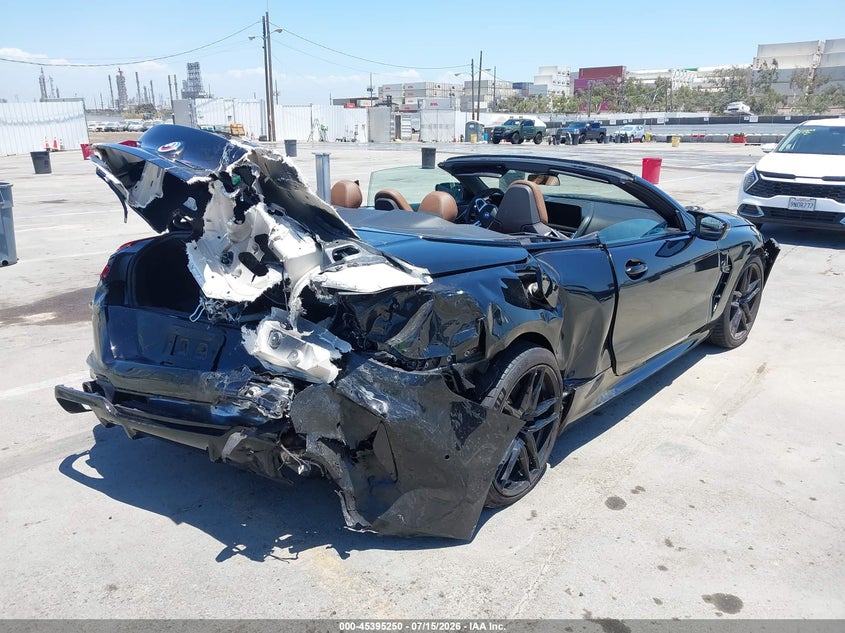 Vin: wbsdz0c00pcl36476, lot: 45893253, bmw m8 cabriolet competition 20234