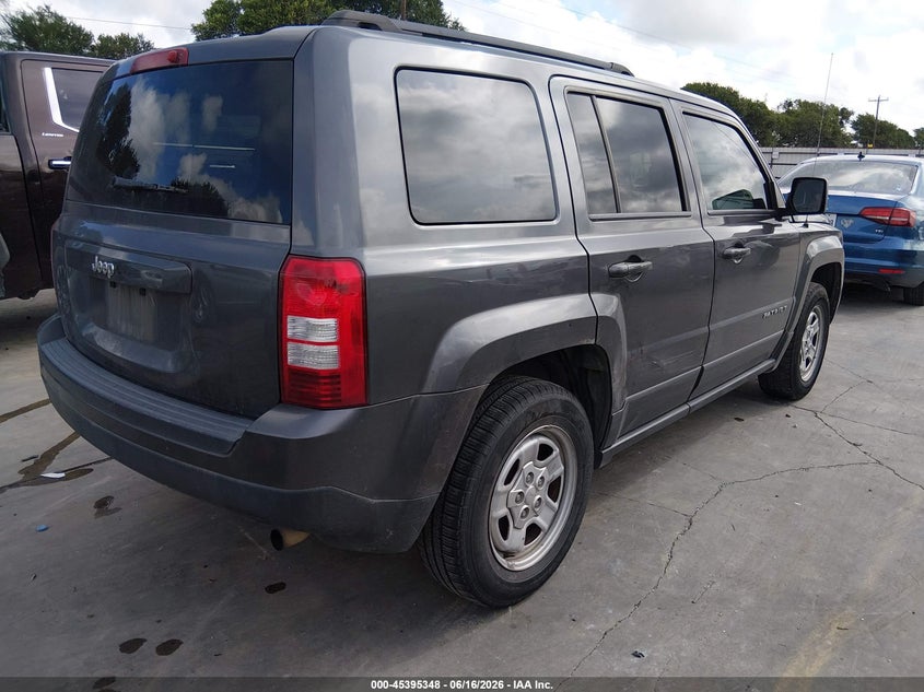 2016 JEEP PATRIOT auction photo 4