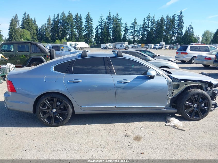 2017 Volvo S90 T6 Inscription VIN: YV1A22ML6H1001510 Lot: 45395387
