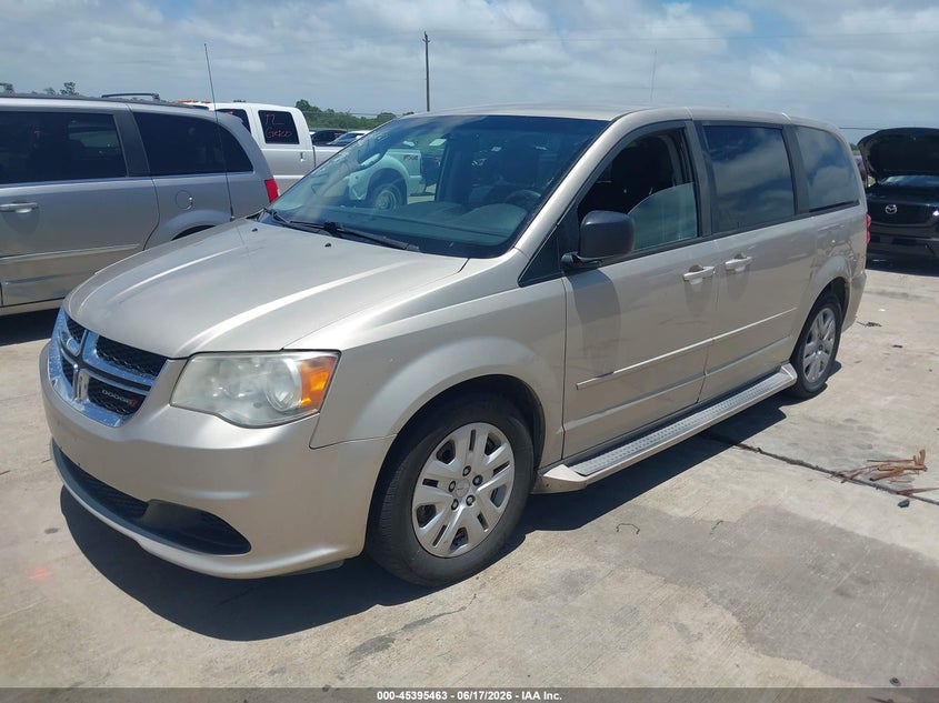 Vin: 2c4rdgbg2gr152103, lot: 45893466, dodge grand caravan se 20162