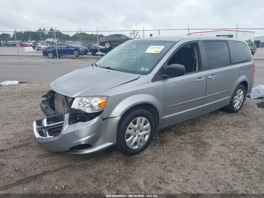 Vin: 2c4rdgbg5gr155707, lot: 45893504, dodge grand caravan se 20162
