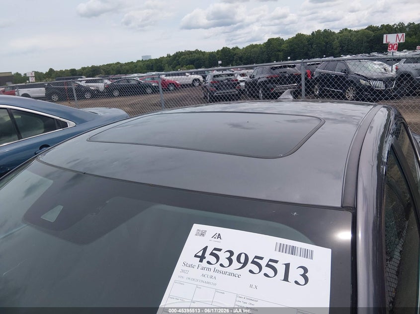 2022 Acura Ilx Standard VIN: 19UDE2F33NA001310 Lot: 45395513