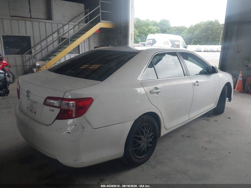 2012 TOYOTA CAMRY SEDAN 2.5L I-4 DOHC, VVT, 178HP