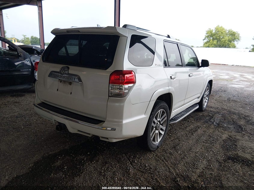 Vin: jtezu5jrxc5038084, lot: 45893543, toyota 4runner limited 20124