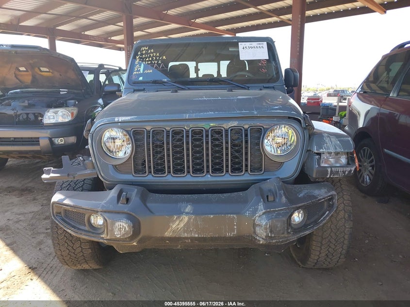 2025 Jeep Gladiator Nighthawk VIN: 1C6PJTAGXSL511992 Lot: 45395555