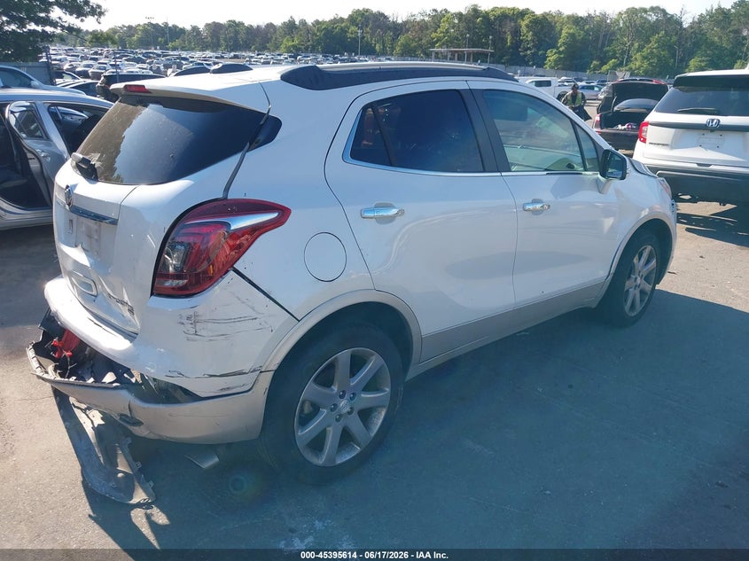 Vin: kl4cjgsb2lb061273, lot: 45893616, buick encore awd essence 20204