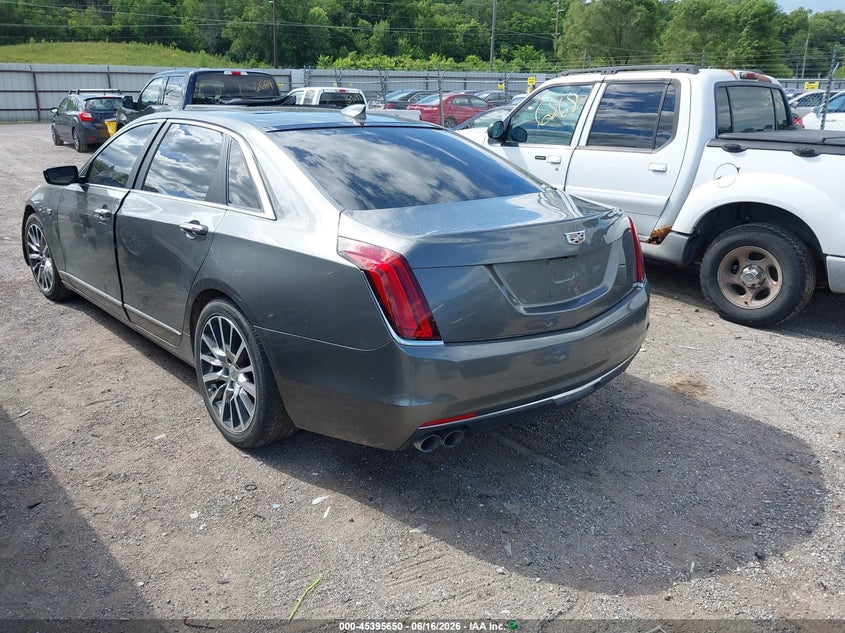 Vin: 1g6kf5rs0hu140016, lot: 45893653, cadillac ct6 premium luxury 20173