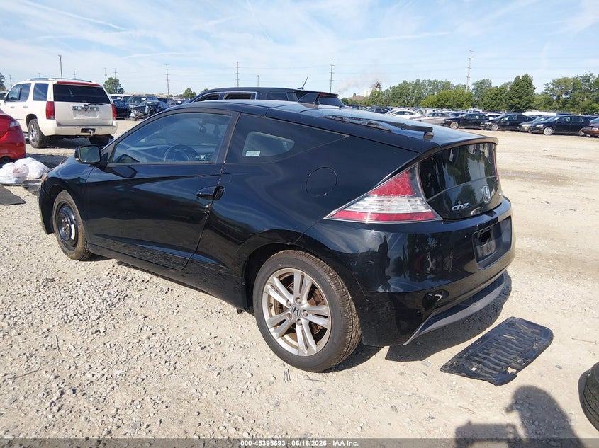 Vin: jhmzf1d68bs014258, lot: 45893696, honda cr-z ex 20113