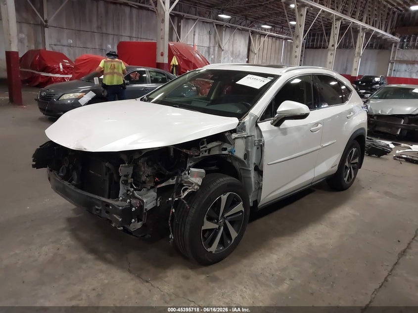 Vin: jtjgjrdz3m5013842, lot: 45893721, lexus nx 300h 20212