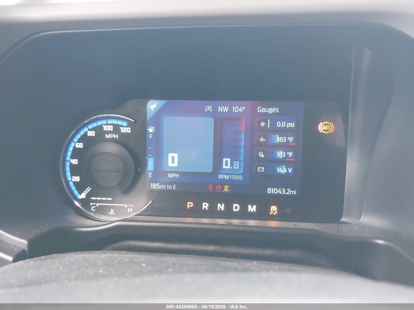 2021 FORD BRONCO auction photo 7