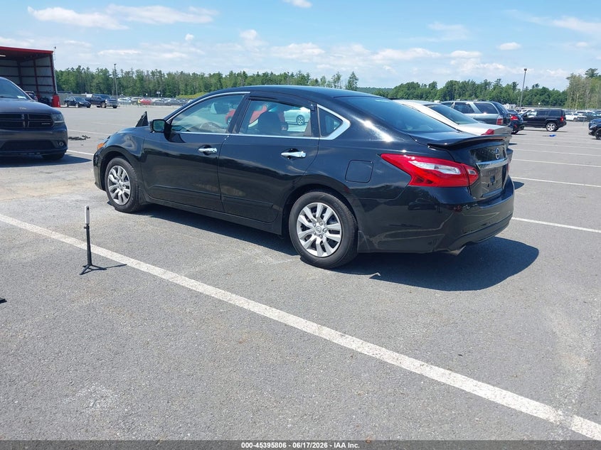 Vin: 1n4al3ap6gc206768, lot: 45893810, nissan altima 2.5 s 20163