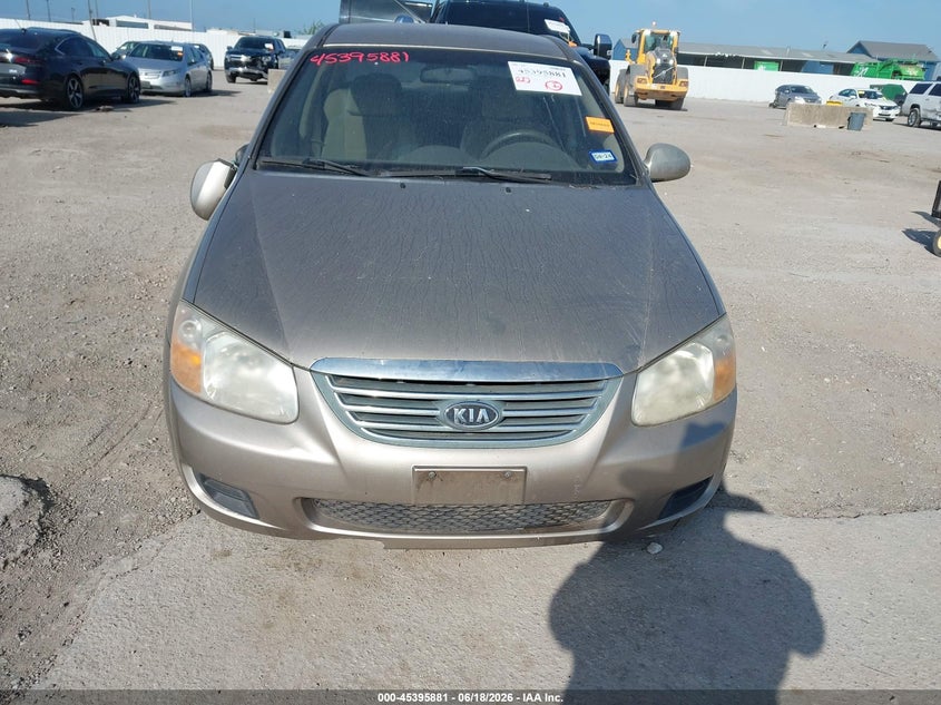 2008 Kia Spectra Ex VIN: KNAFE121X85500606 Lot: 45395881