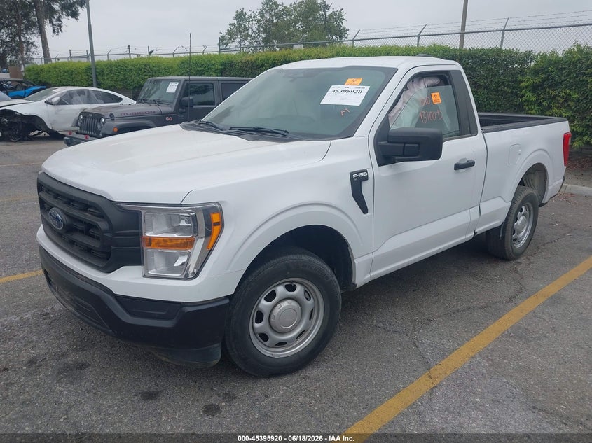 Vin: 1ftmf1cb1nke64932, lot: 45893923, ford f-150 xl 20222