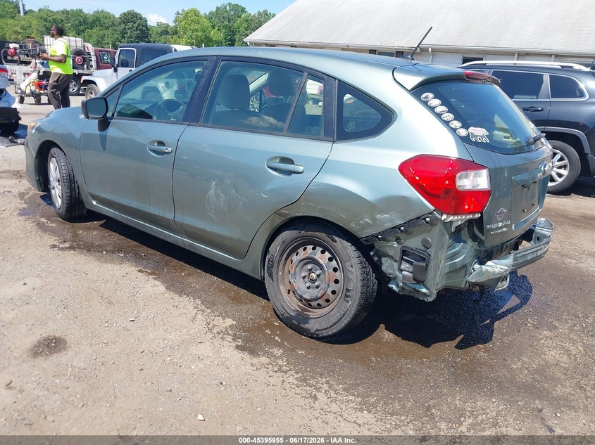Vin: jf1gpaa60fg304955, lot: 45893958, subaru impreza 2.0i 20153
