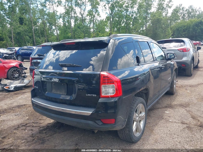 Vin: 1c4njdcb3cd683509, lot: 45893985, jeep compass limited 20124