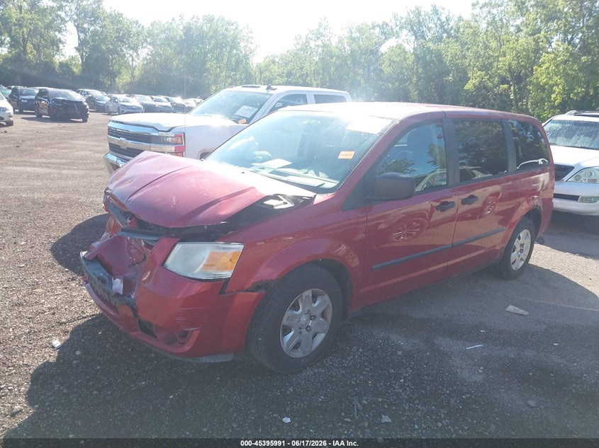 2008 Dodge Grand Caravan Se 2D8HN44H48R139031 photo 1