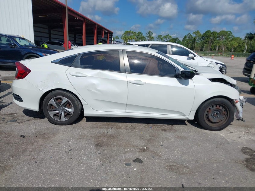 2019 HONDA CIVIC SEDAN 2.0L I-4 DOHC, VVT, 158HP