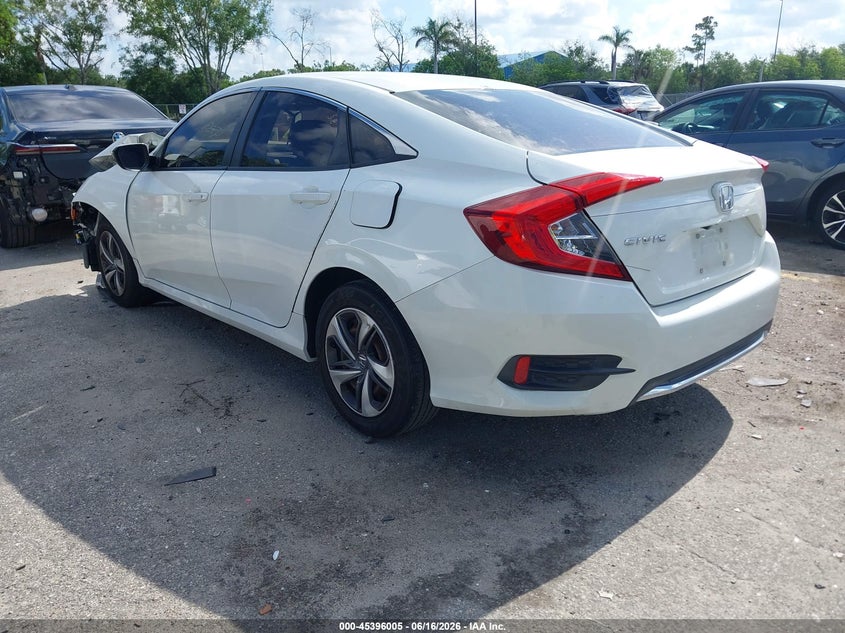 2019 HONDA CIVIC SEDAN 2.0L I-4 DOHC, VVT, 158HP