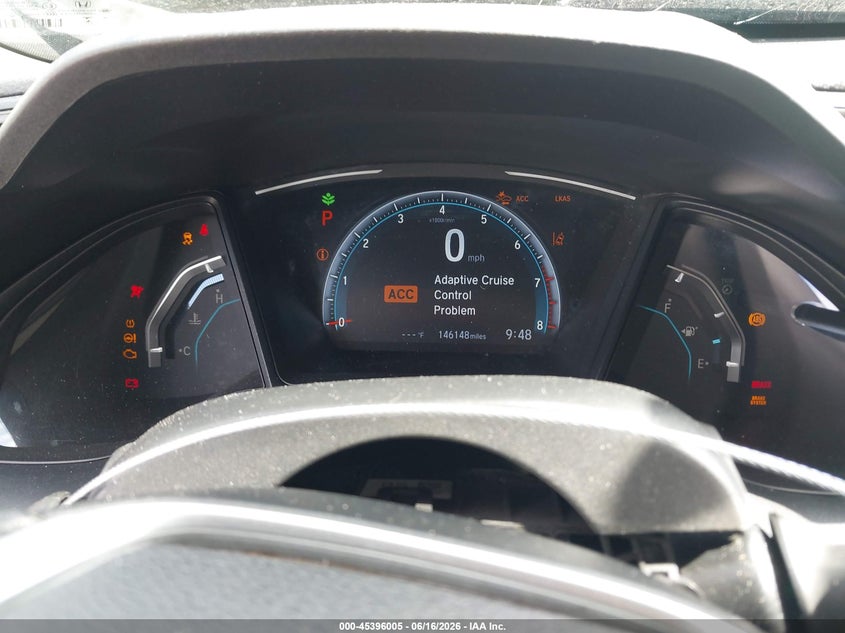 2019 HONDA CIVIC SEDAN 2.0L I-4 DOHC, VVT, 158HP